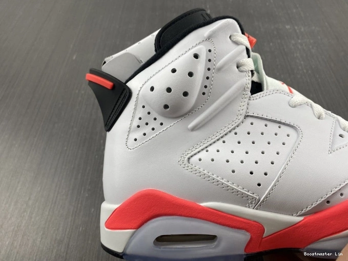 Bmlin (2014) 384664-123 Retro Infrared Jordan White 6 0707